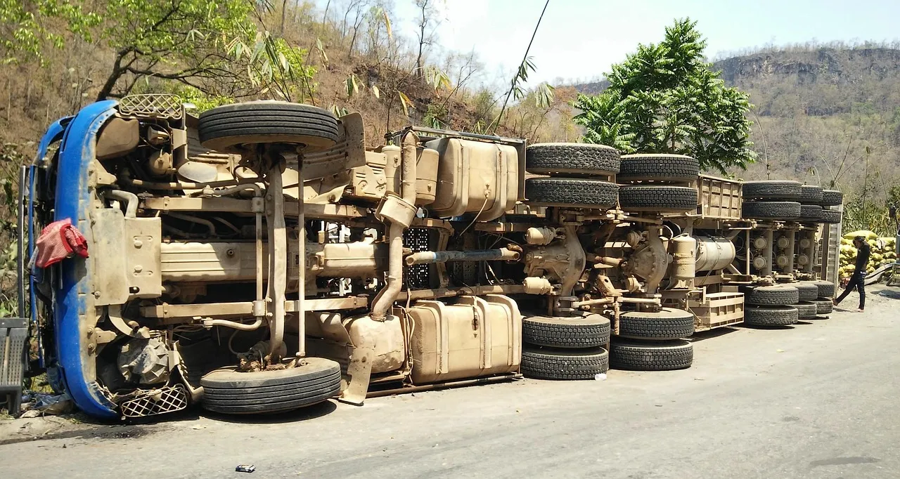 Truck Driver Survives Accident Over A Snake Inside The Vehicle In Kitui